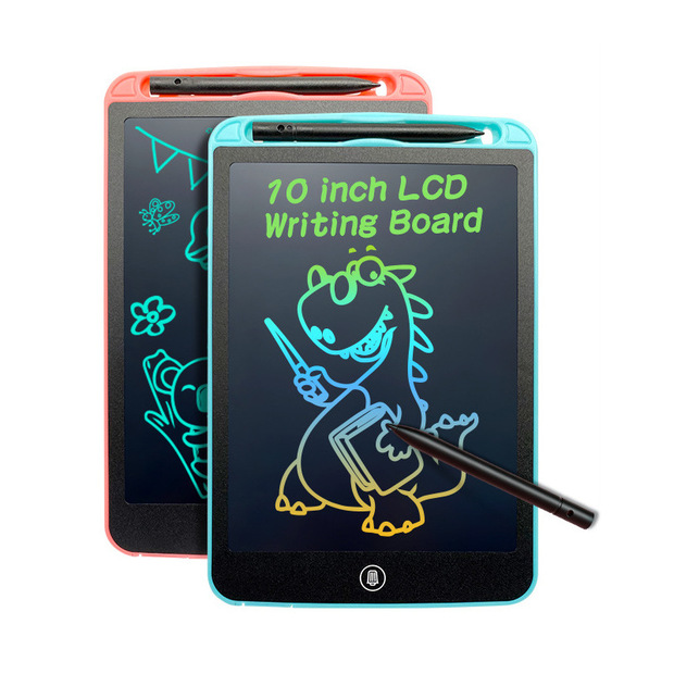 外贸益智玩具儿童画板涂鸦画画板写字液晶手写板订制彩盒丝印logo