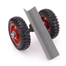 DTB9大理石石材搬运车板车轮子小重型钢手推实心橡胶省力玻璃推车