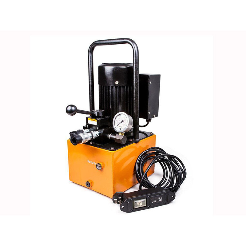 便携油压泵pe-2d双回路电动液压泵高压油泵浦复动式钳压泵液压泵