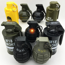手雷玩具 可炸烟雾水弹M26道具儿童玩具枪男孩声音手榴弹模型