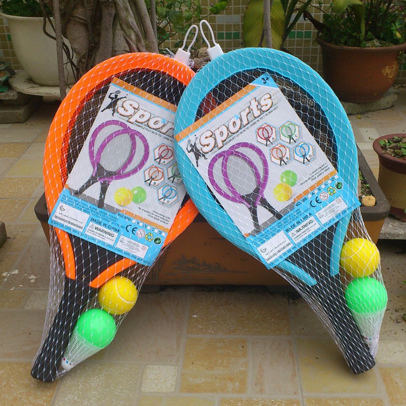 儿童球拍体育玩玩具礼物羽毛球拍礼品地摊批发 幼儿园早操玩具