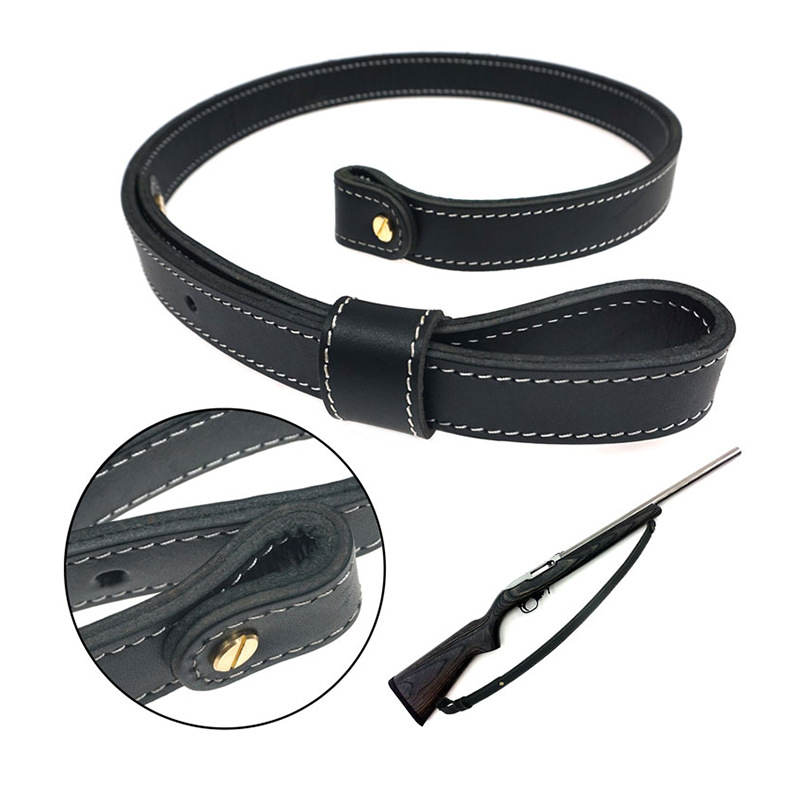 野外战术枪背带 户外运动装备亚马逊牛皮美式枪绳野战冲锋枪背带