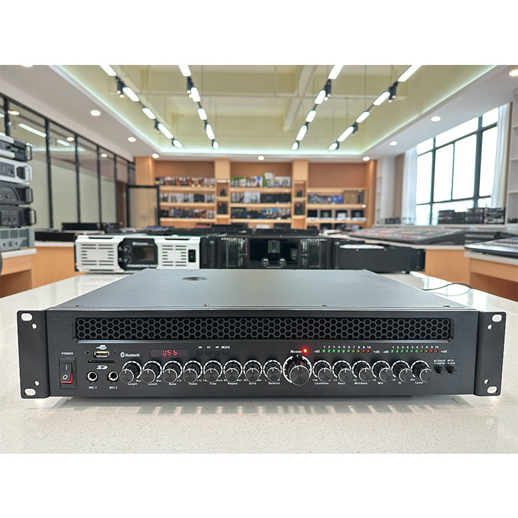 卡包功放机2u超重低音大功率舞台家庭影院5.
