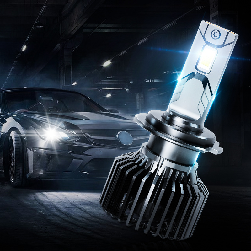 gpne 75w汽车led大灯改装360车灯6500k csp 3570灯珠 h1 h3 h7