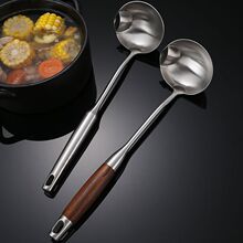 304不锈钢隔油勺 创意喝汤去油勺 汤油分离器隔油器 火锅滤油勺