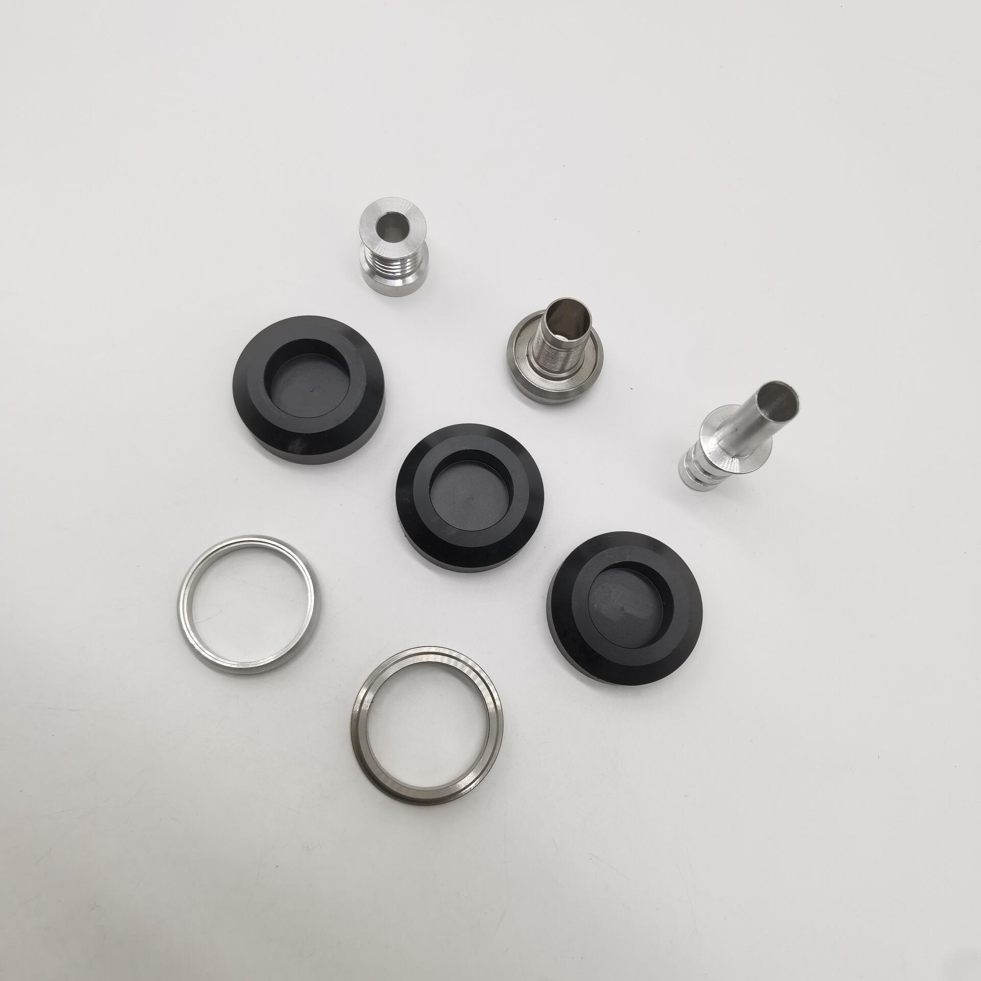 厂家供应3d打印机配件 梯型丝杆铝合金螺柱 静音塑料零件隔离套件