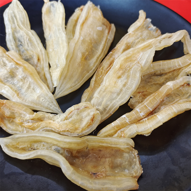 90-100头双背鳘鱼胶海味干货鱼胶花胶三牙金龙鳘鱼胶花胶奶冻