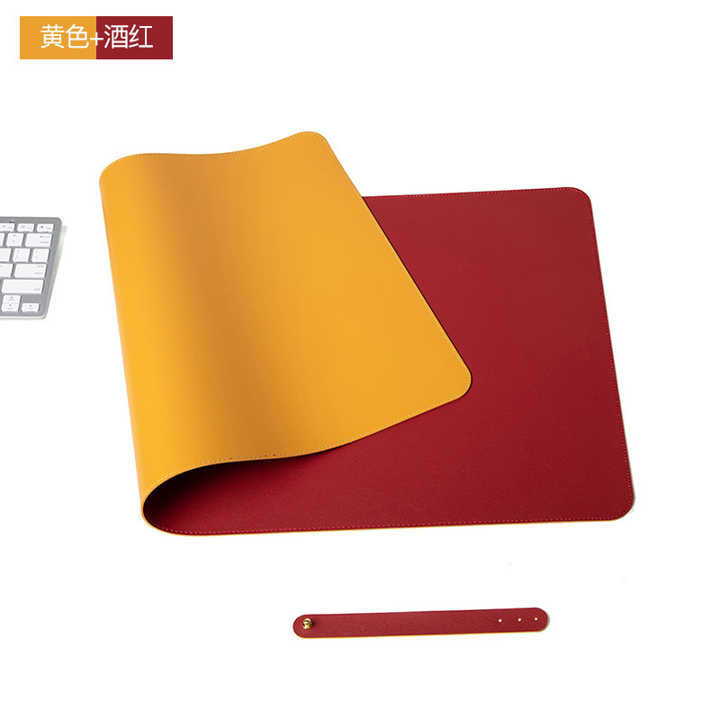 Notebook Mouse Pad Oversized Computer Large Table Mat Waterproof Leather Dining Table Cushion Pattern Logo Learning Mat