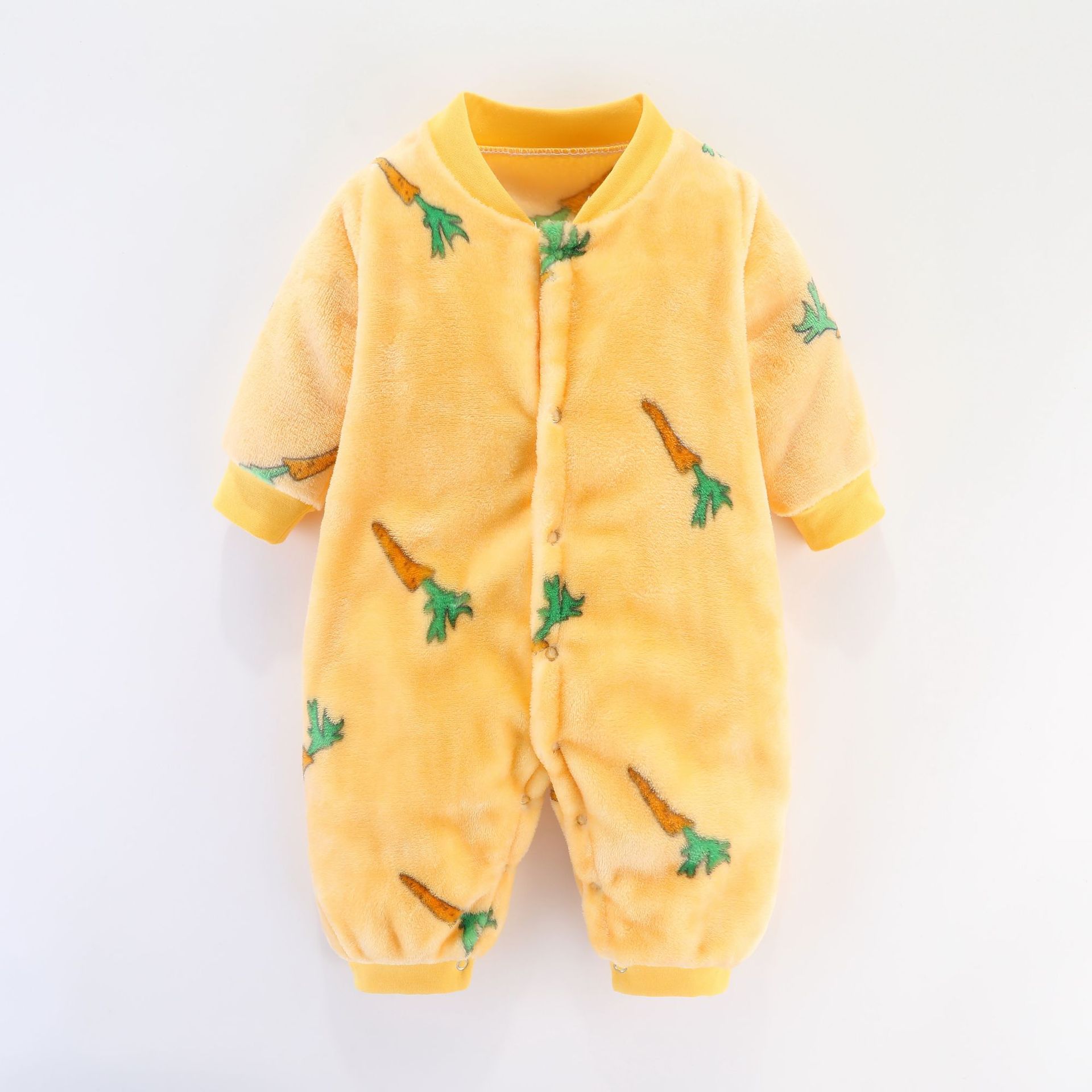 Clothes for Babies Spring and Autumn Male and Female Baby Rompers 0-1-2 Years Old Baby Jumpsuit Newborn Home Jumpsuit