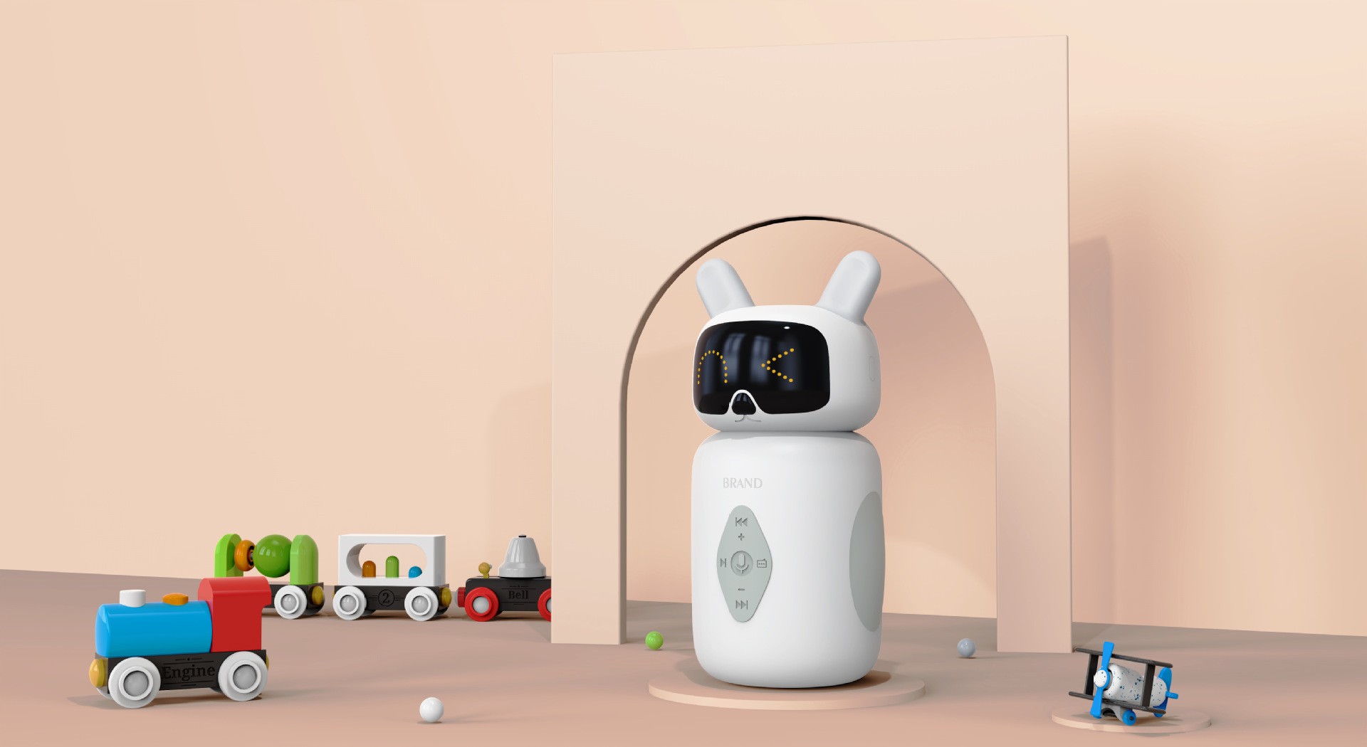 智能机器人 儿童产品设计 早教机智能硬件外观设计 结构设计