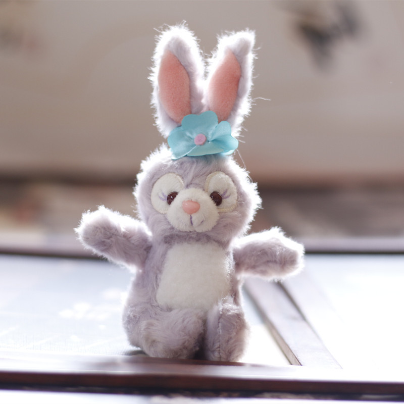 Internet Celebrity Ins Bunny Pendant Plush Toy Doll Small Rabbit Doll Lovely Bag Pendant Key Ring