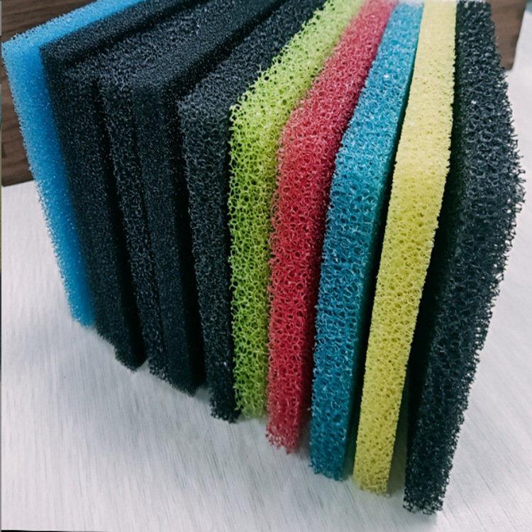 Dustproof Filter Cotton High Rebound Fire Retardant Blasting Sponge Audio Electronic Hole Filter Cotton Sponge Mat