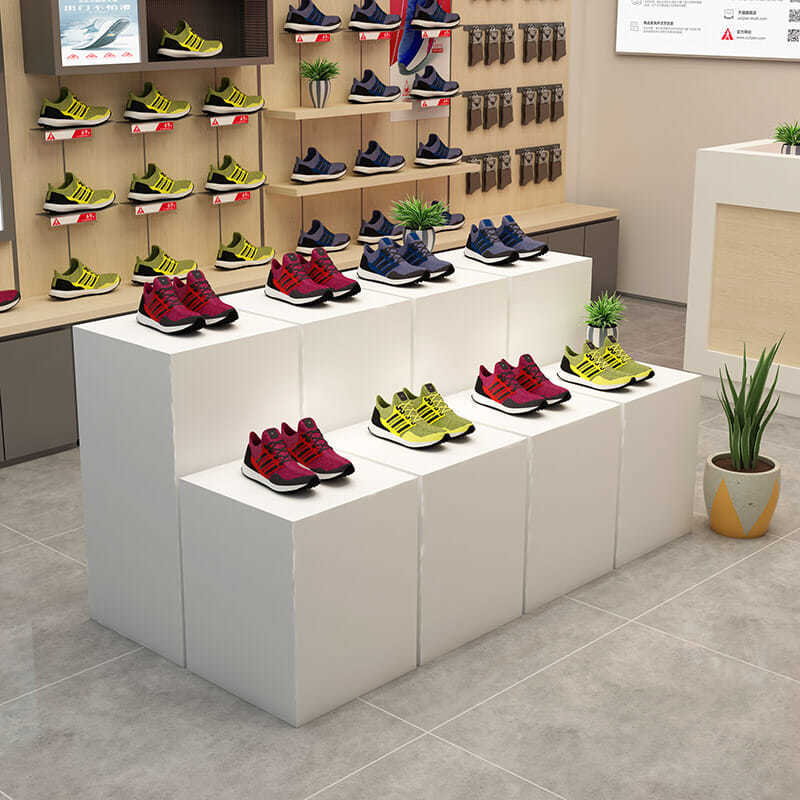 木质烤漆展示台地台工艺品陈列展示柜模特底座网红直播展台