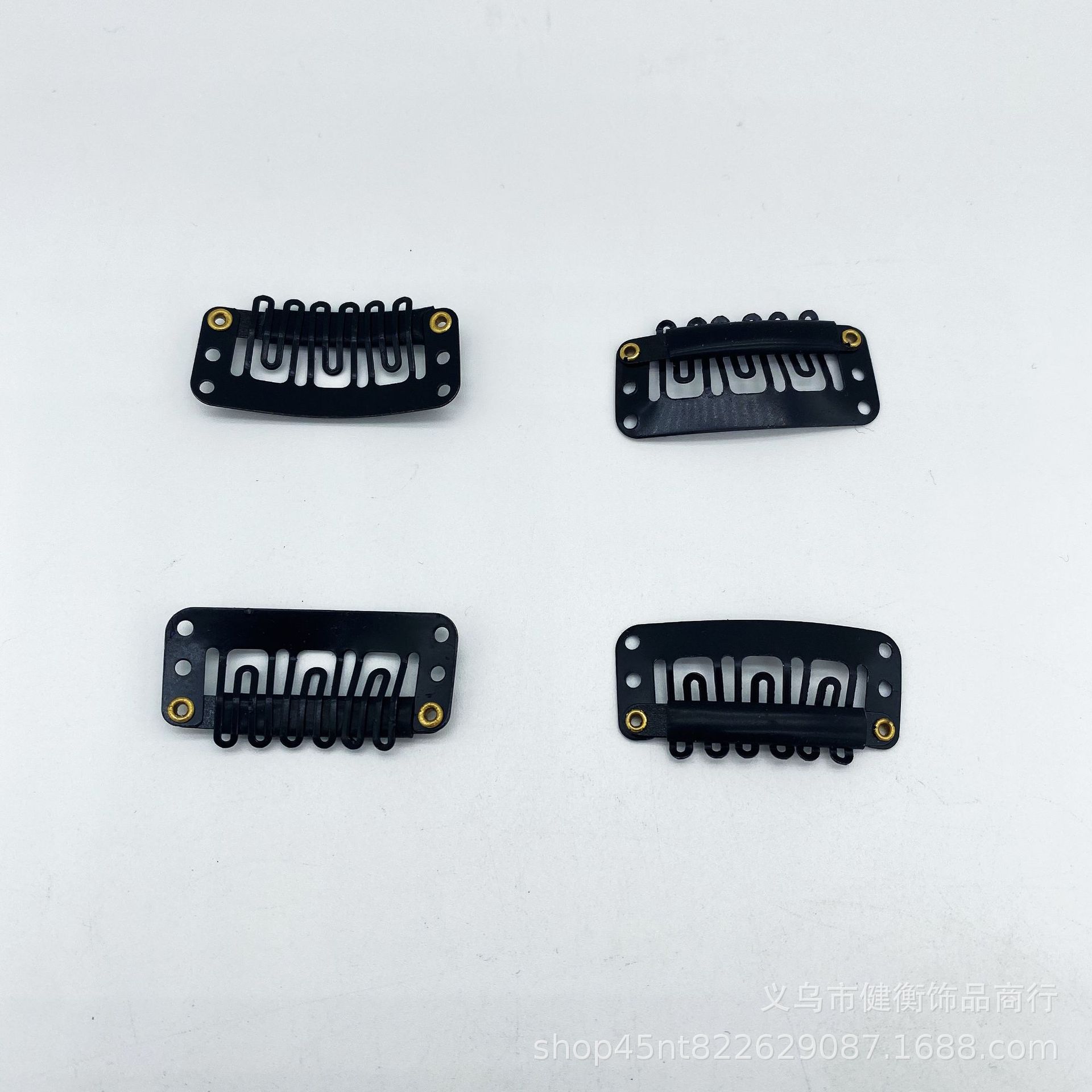 Self-Produced and Self-Sold Hairpin Comb Fork Black Invisible Small Hairpin Barrettes Small Iron Comb Fork Lightweight Hairpin Comb Fork