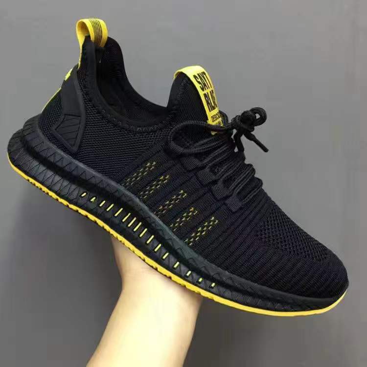 Men's Trendy New Men's Casual Running Shoes Sneaker Male Student Shoes Cross-Border Fashion Shoes Men's Shoes