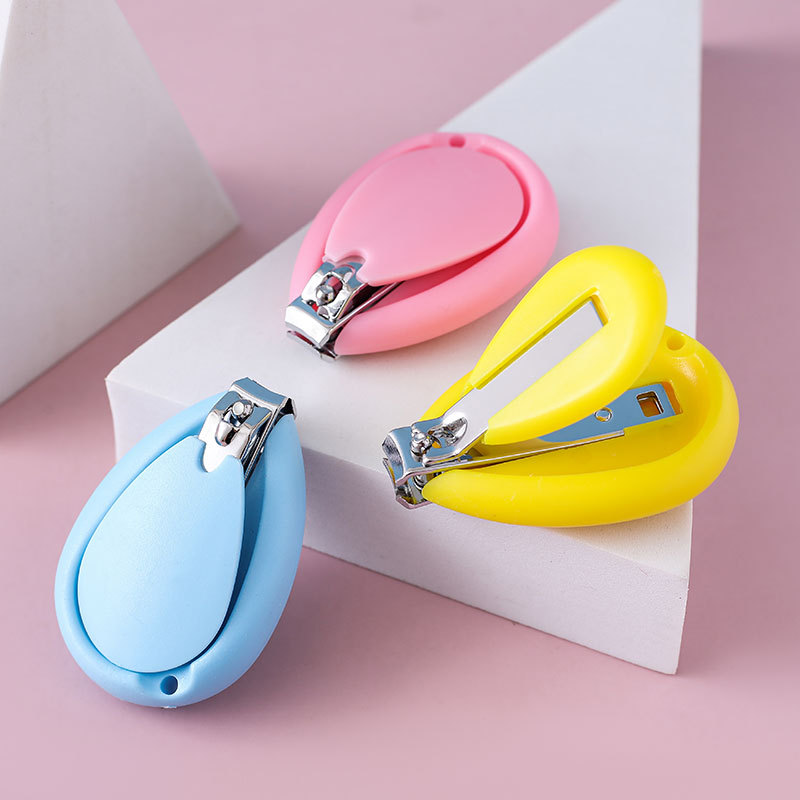 Spot Wholesale English Suction Card Baby Nail Clippers Safety Baby Nail Clippers Baby Shell Nail Clippers