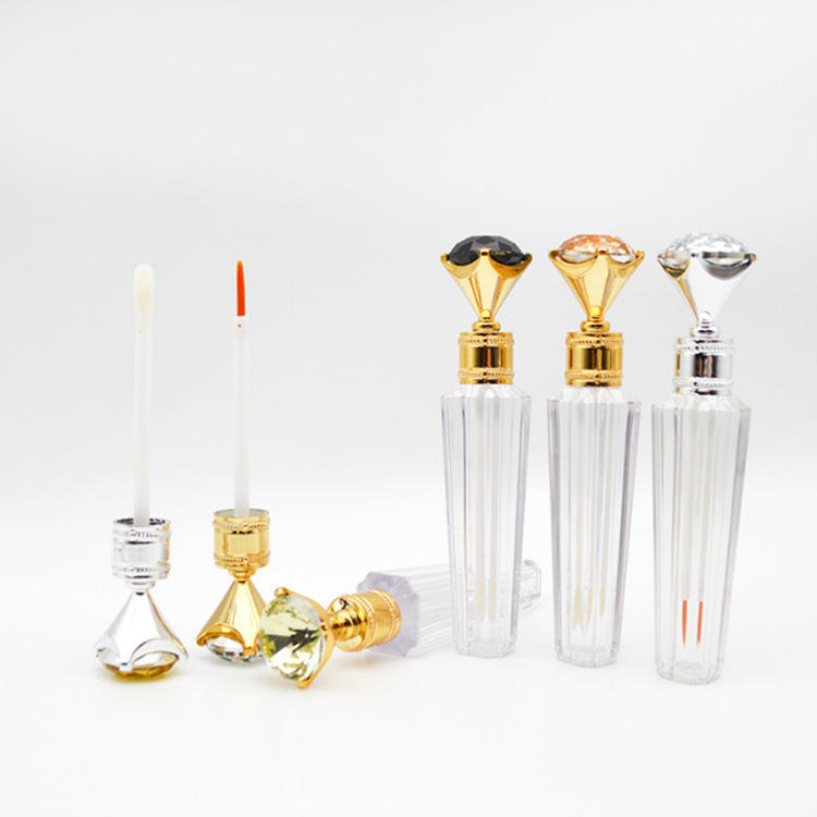 钻石形透明眼线液空瓶睫毛管睫毛增长液瓶唇线管双眼皮睫毛胶水瓶