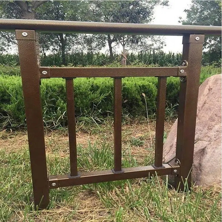 厂家低价促销露台栏杆 铁艺围栏 室外阳台锌钢烤漆防护栏定制