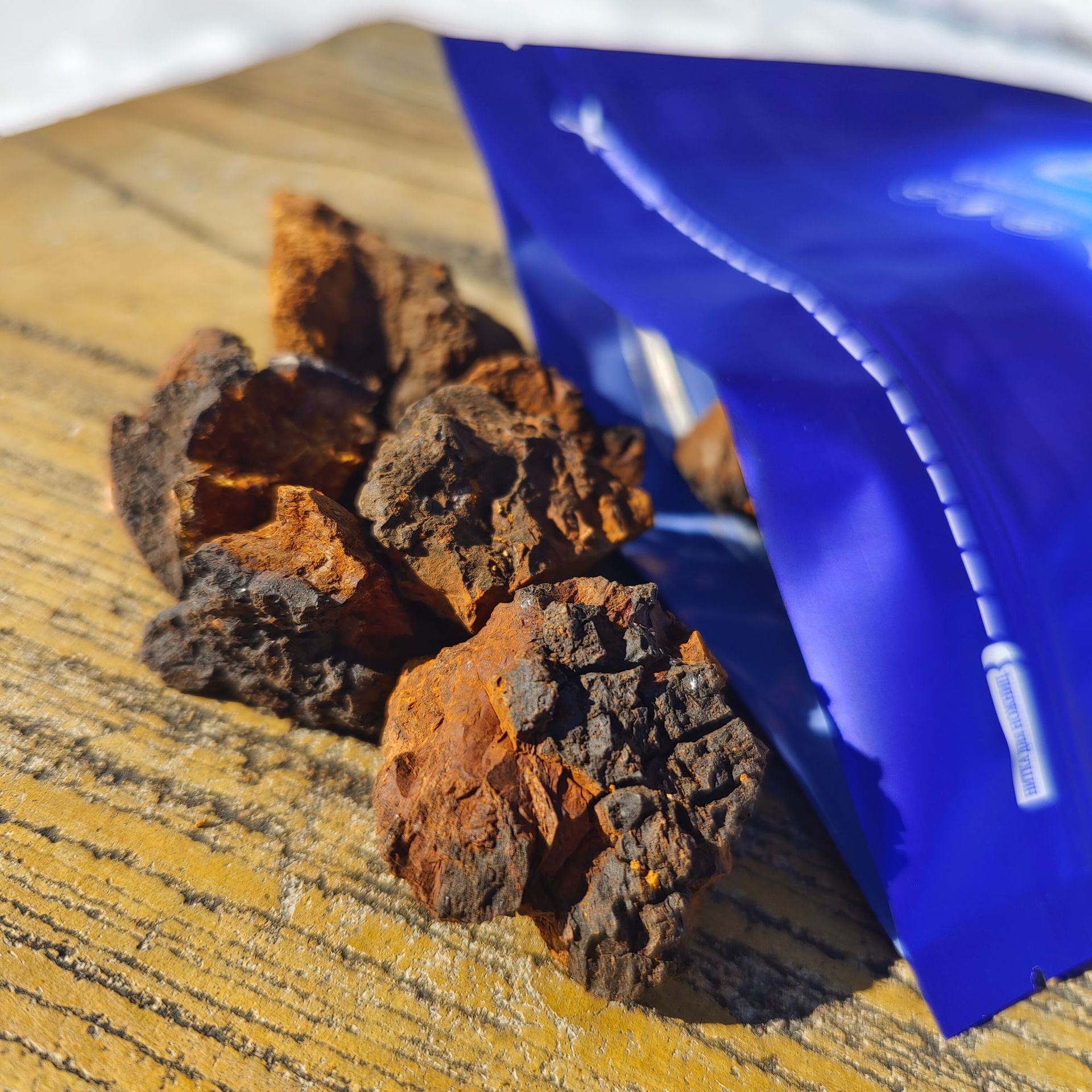 东北大兴安岭新货大兴安岭野生桦树泪小块桦树茸桦树胆500g包邮