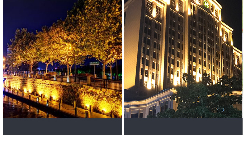 外墙射灯led户外防水投光灯洗墙灯照树灯室外园林绿化景观投射灯