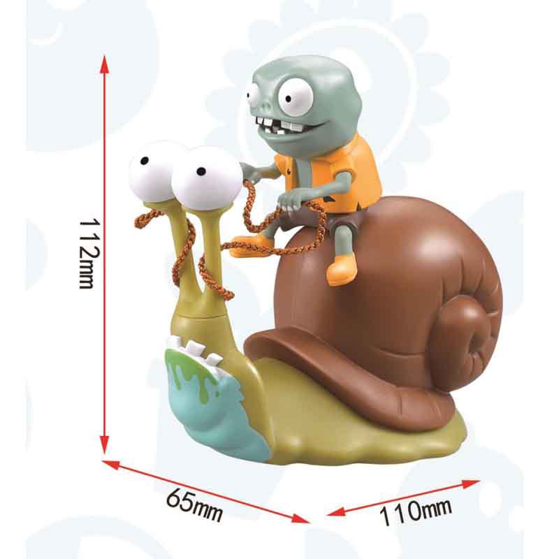 新品 万向电动蜗牛小鬼僵尸 植物大战僵尸新品玩具男女孩玩具批发