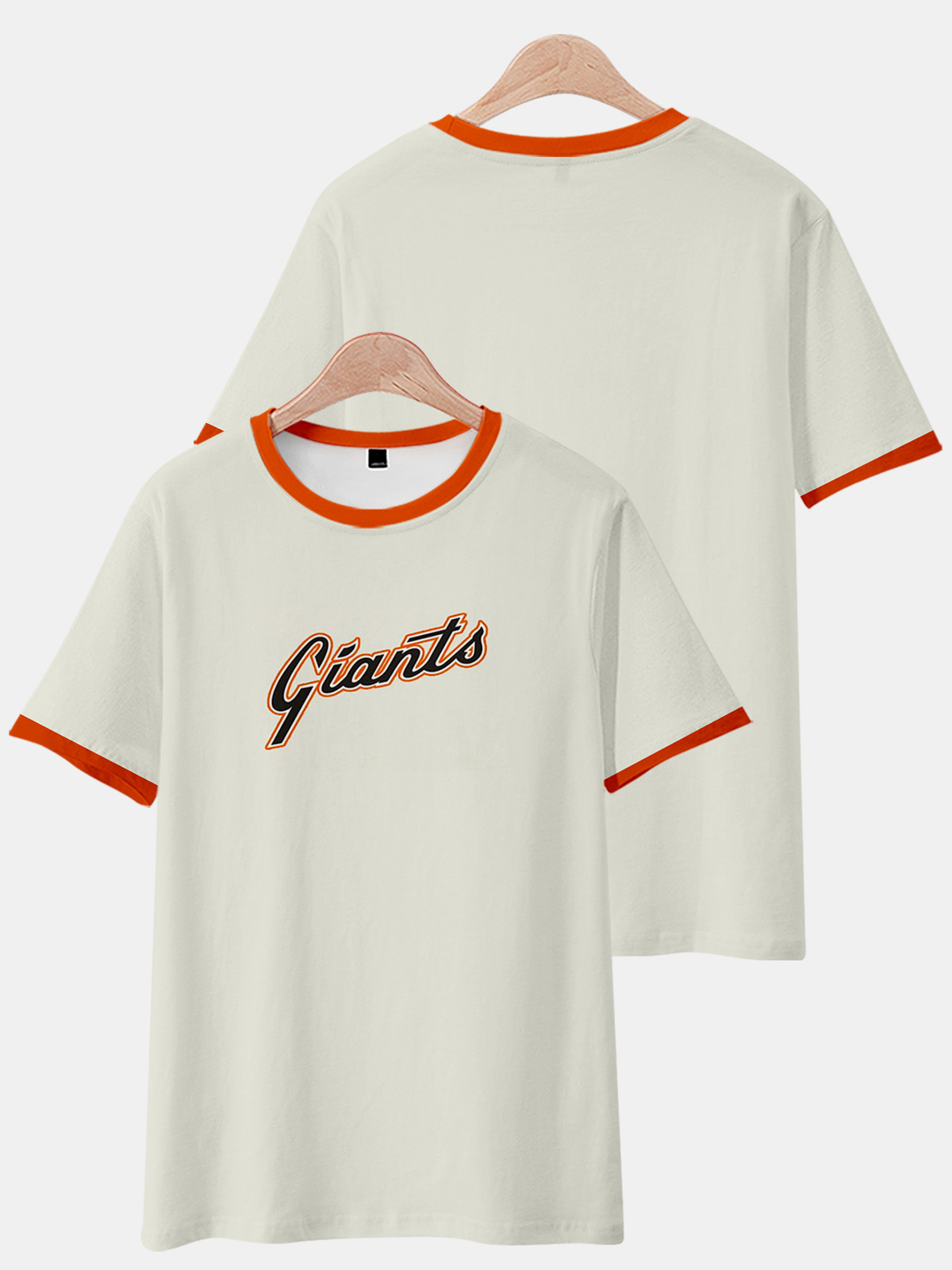 2021跨境新款t恤字母m图案3d印花 男士宽松潮流圆领短袖t恤