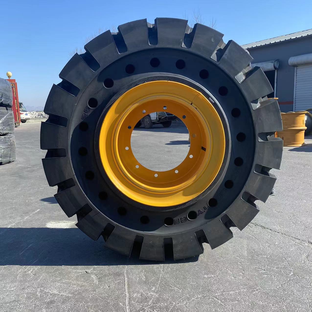 5-16,16/70-20龙临夏柳工30/50铲车实心半实心轮胎