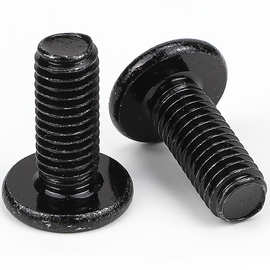 304不锈钢黑色cm大平头内六角螺丝扁平头薄头内六角螺钉m3/m4/m5