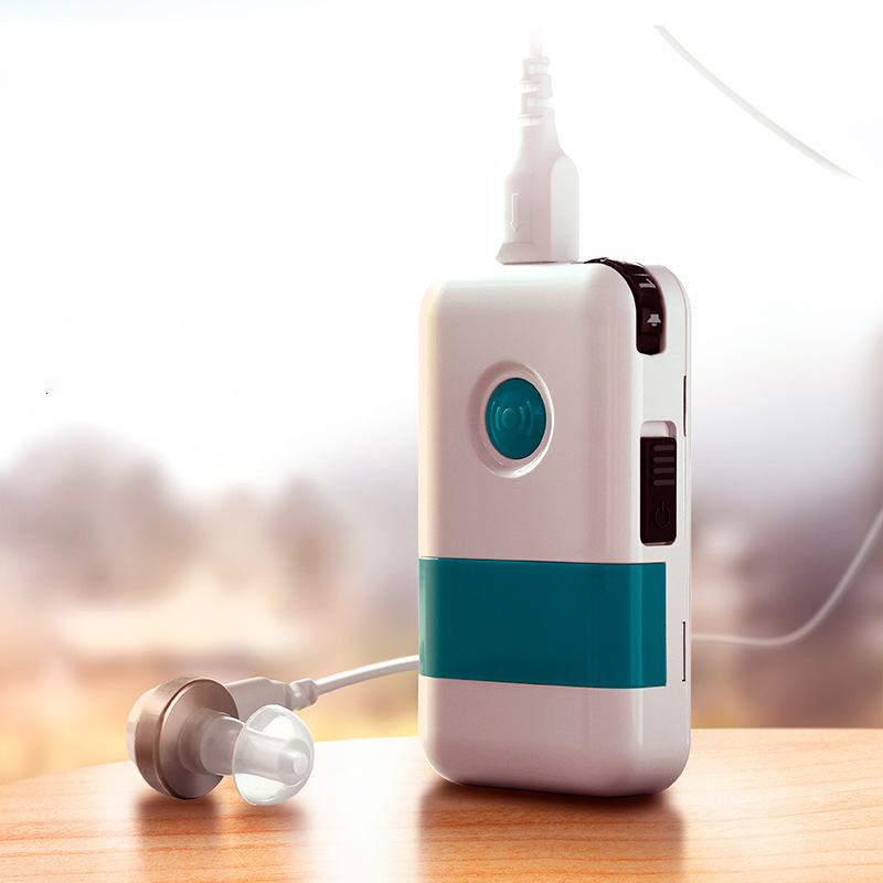 tha-002盒式小巧轻便型助听器中度听力损失患者使用可充电助听器