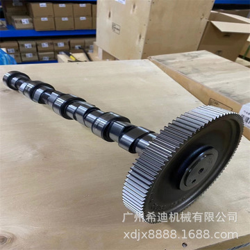 volvo沃尔沃ec200d ec210d d5e发动机凸轮轴 挖机配件 挖掘机配件