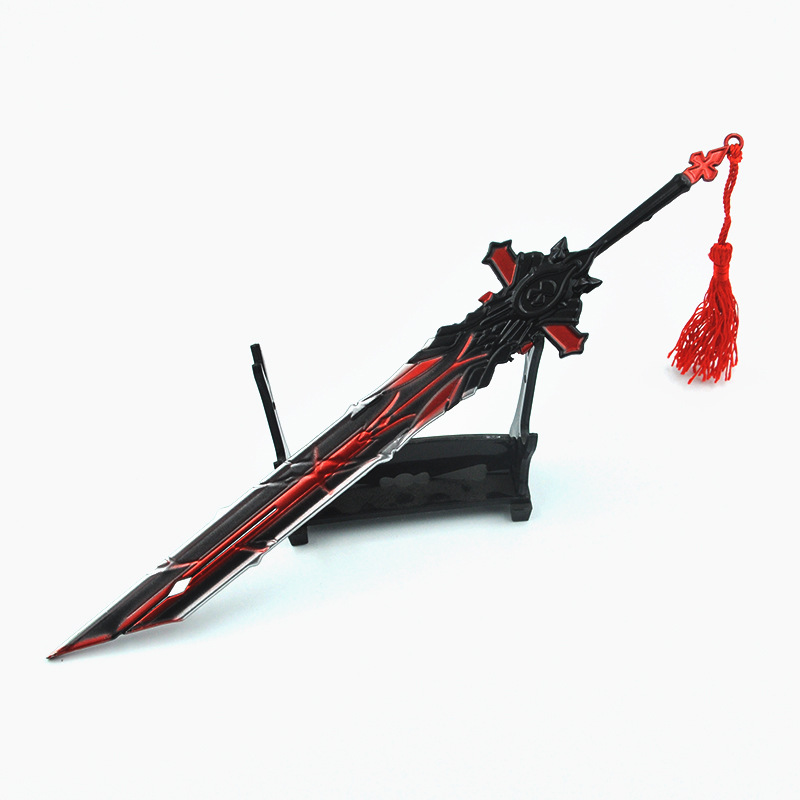 狼的末路48厘米原神合金武器玩具模型周边不开刃摆件礼品钥匙挂扣
