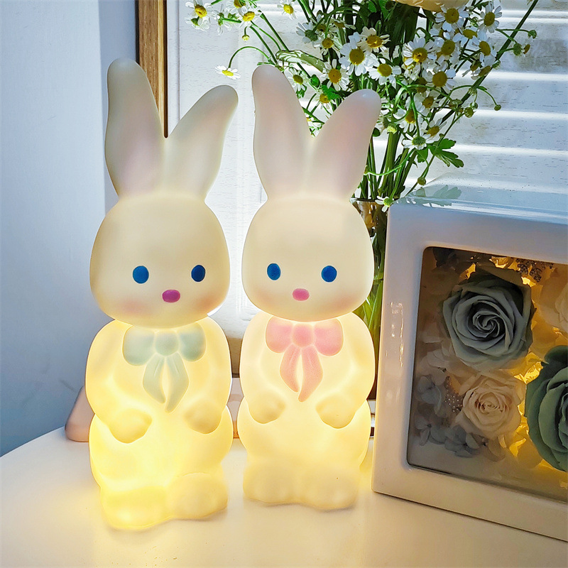 Creative Night Light Cartoon Youtu Small Night Lamp Room Bedroom Cute Table Lamp Girl Heart Ambience Light Gift