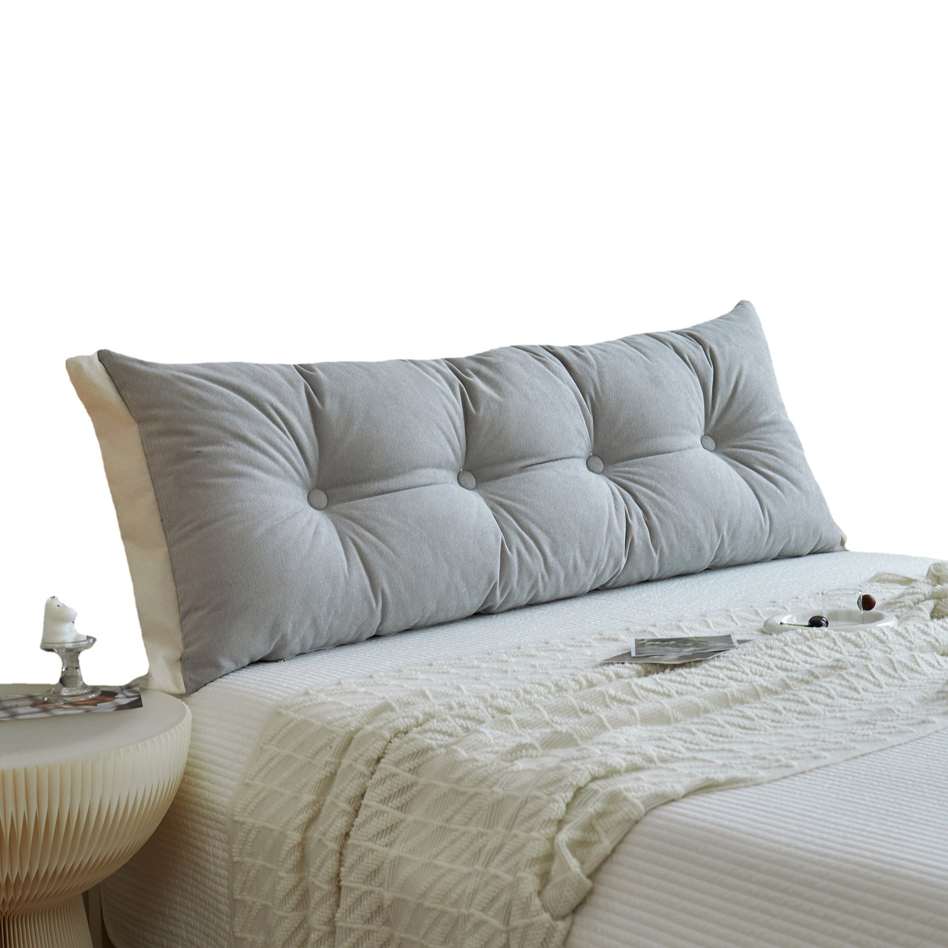 床头软包靠背一体靠枕新款防撞软垫靠背枕大号靠枕背靠垫床上