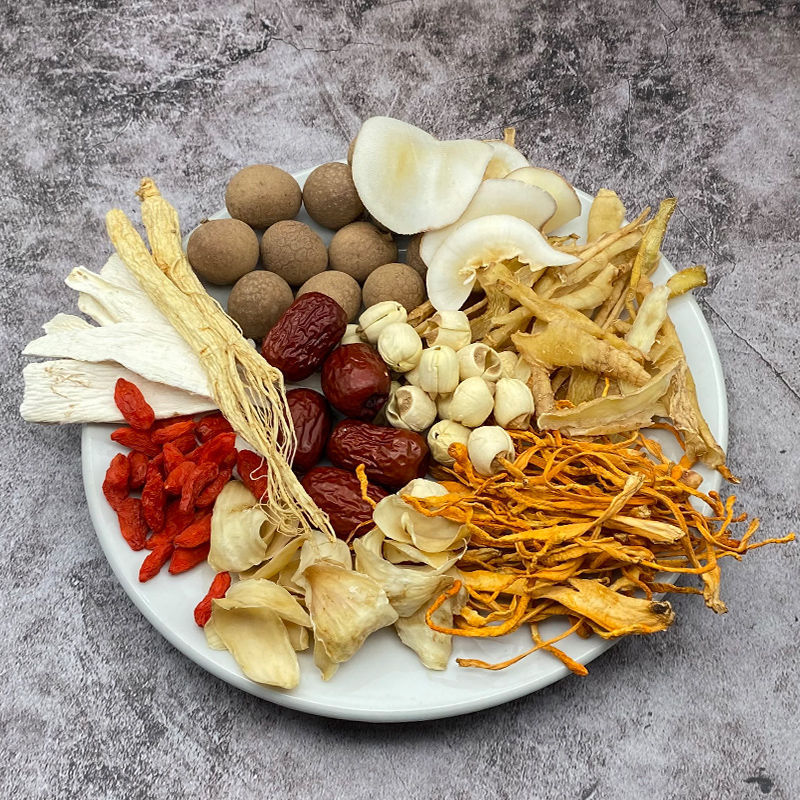 包汤炖鸡汤料人参枸杞红枣食材广东清补凉炖汤料滋补煲汤料包