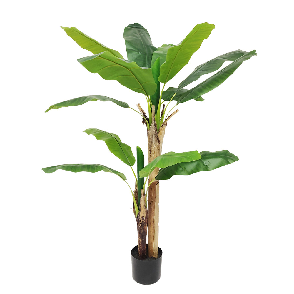 大型热带仿真植物芭蕉树盆栽室内装饰香蕉树盆景落地摆件假树绿植