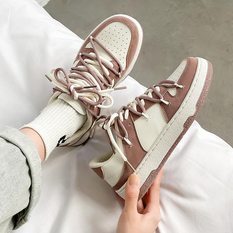 复古德训女鞋2021秋季爆款超火韩版学生休闲运动百搭ins风板鞋潮