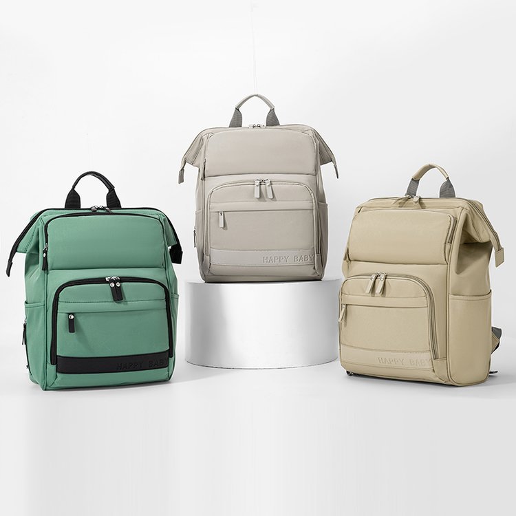 品牌同款妈咪旅行包日系户外收纳多空间易打理双肩大容量母婴背包