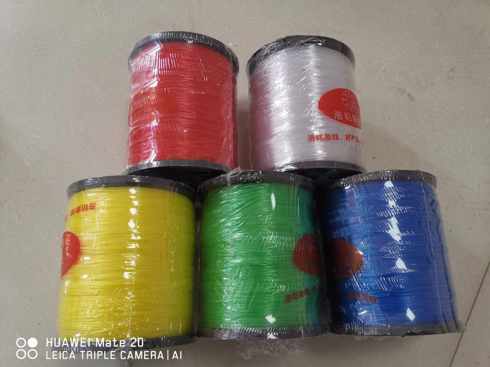 工程线厂家批发聚乙烯鱼丝线建筑工程拉力强韧装修施工线吊线坠线