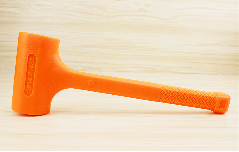 无弹力橡胶锤子 橡皮锤瓷砖装修大号贴地板多功能安装锤塑料榔头