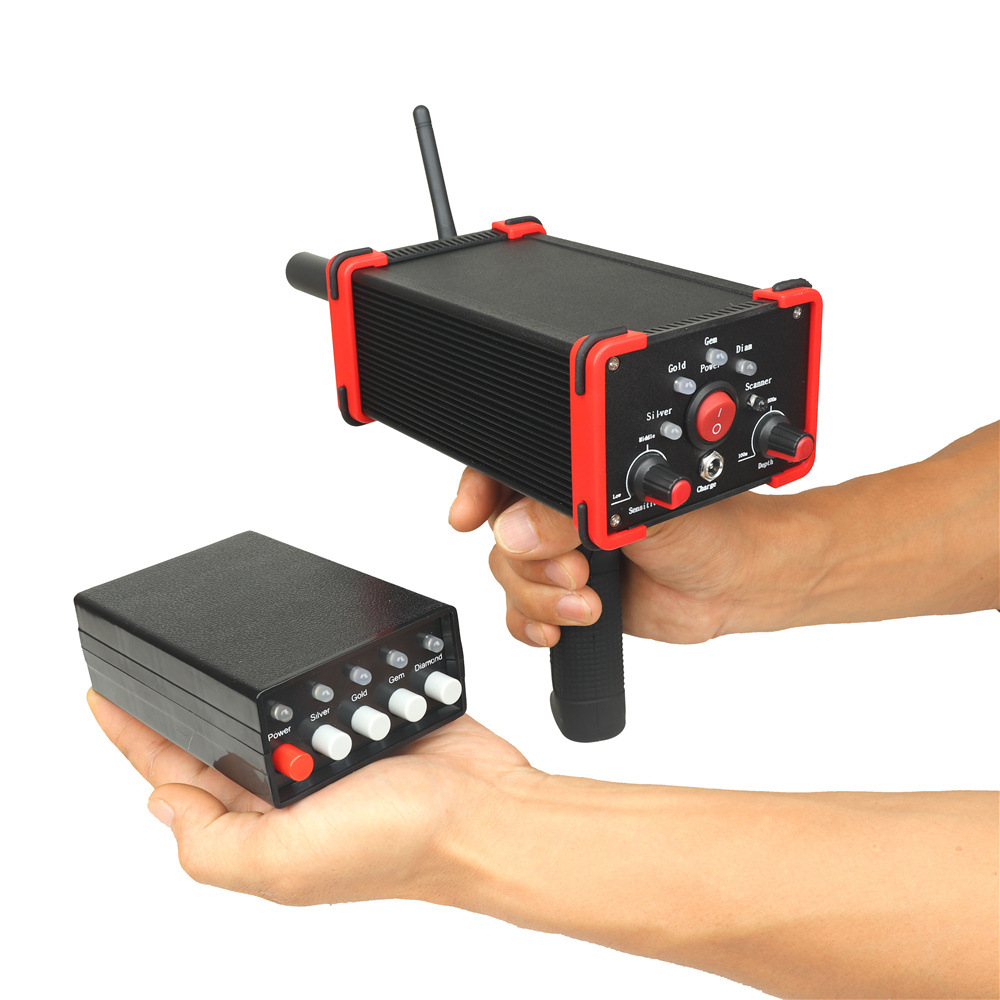 美国远程地下金属探测器寻宝器金银玉石高精度黑鹰六代考古探测仪