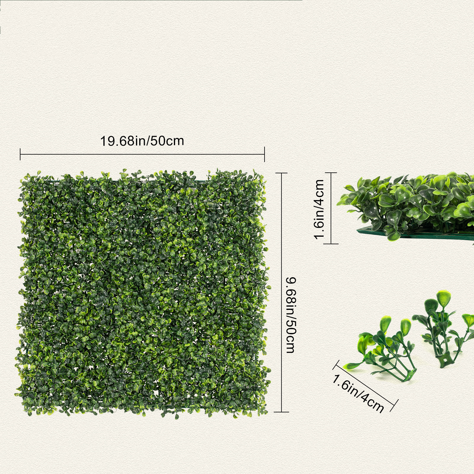 Cross-Border Simulation Milan Lawn Plant Wall Background Wall Decoration Fake Lawn Landscape Fake Turf Factory Wholesale