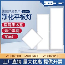 300x1200净化灯led洁净灯30x90医院手术室无尘车间专用平板灯