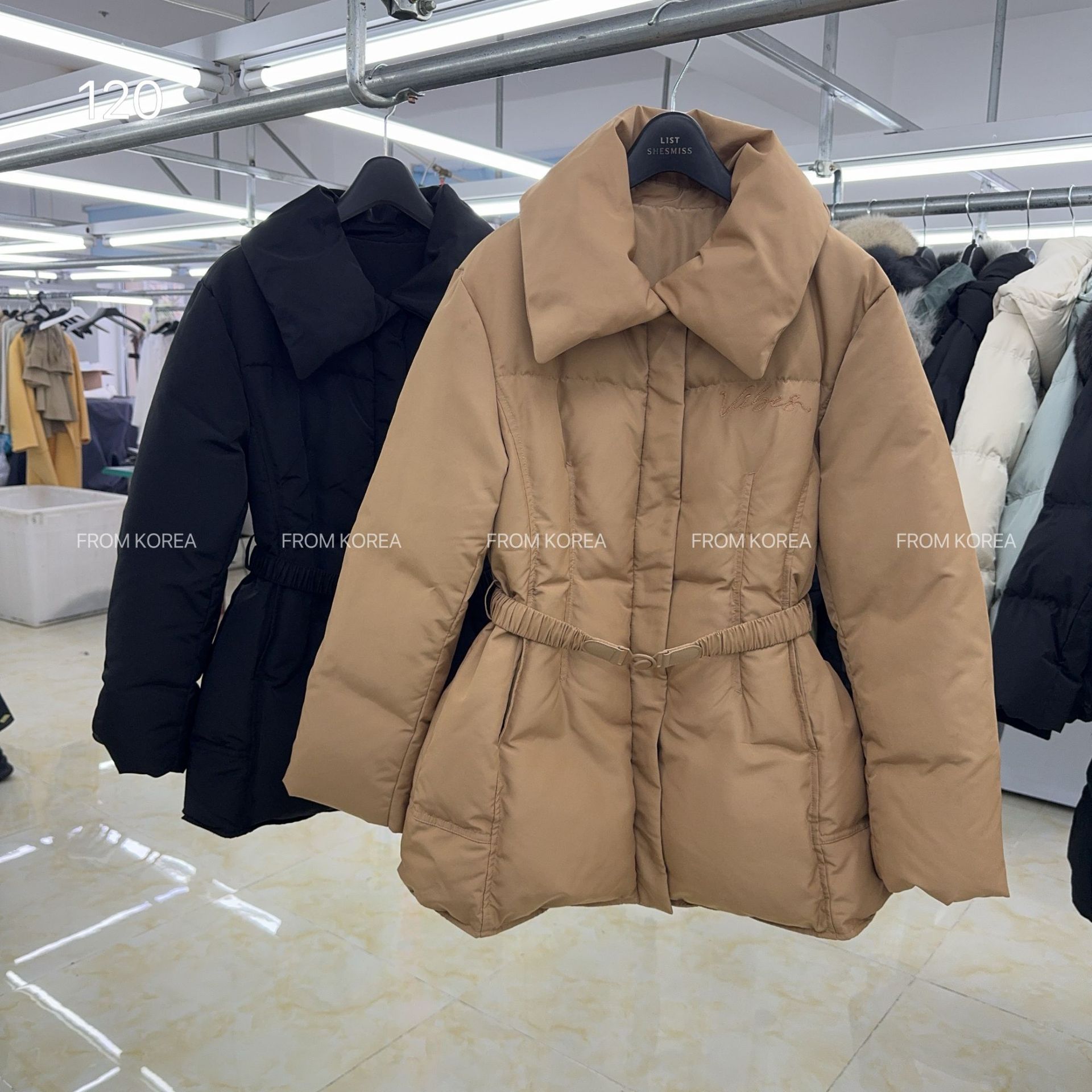 翻领保暖原版刺绣显瘦中长款高货版荣荣羽绒服女-阿里巴巴