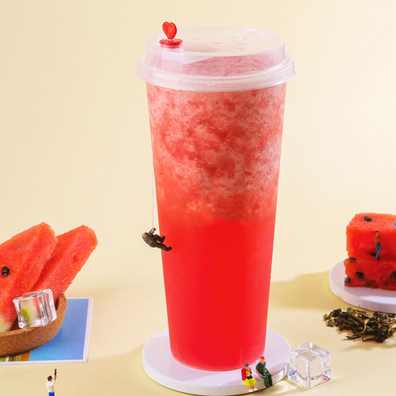 安然西瓜果溶果味饮料浓浆奶茶店浓缩果汁果酱西瓜果肉1.3kg