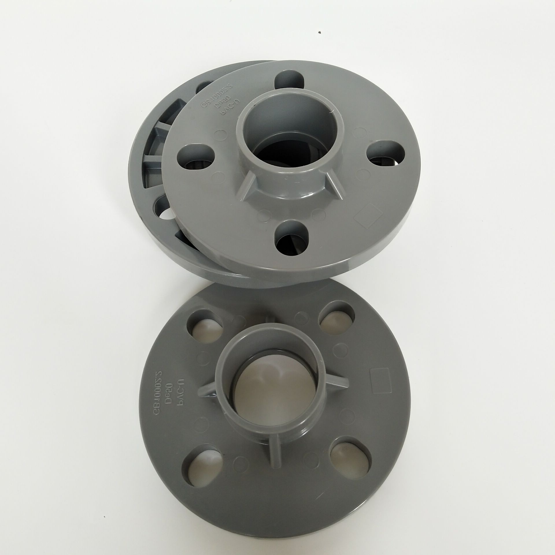 优质pvc-u法兰片 塑料法兰片 一体法兰片 承插法兰片 20mm 25 32