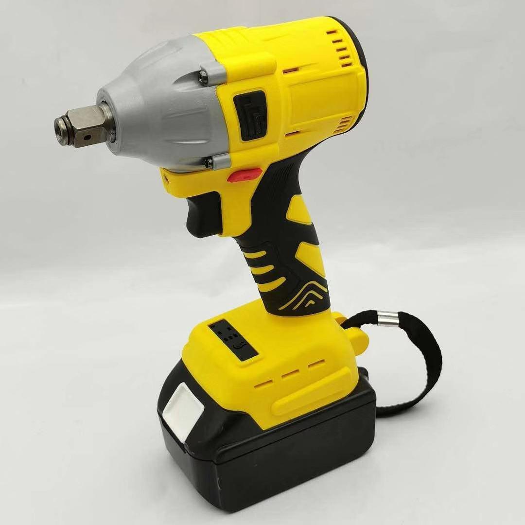 无刷电动扳手锂电充电扳手冲击汽车修脚手架子工木工套筒风炮