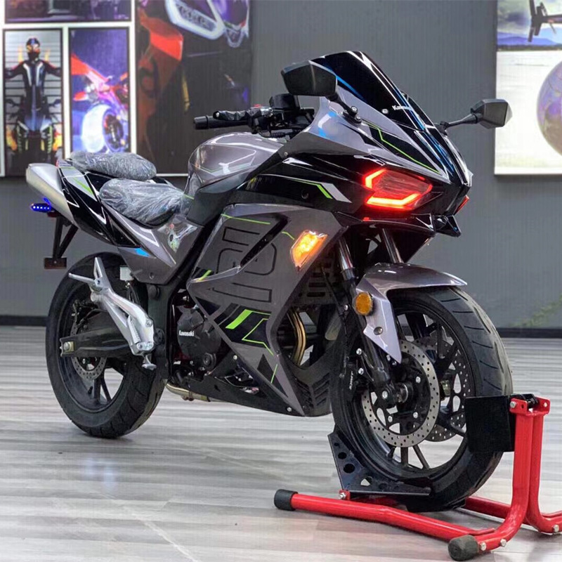 二手带手续h2摩托车跑车400cc双缸水冷重型机车地平线趴赛公路赛