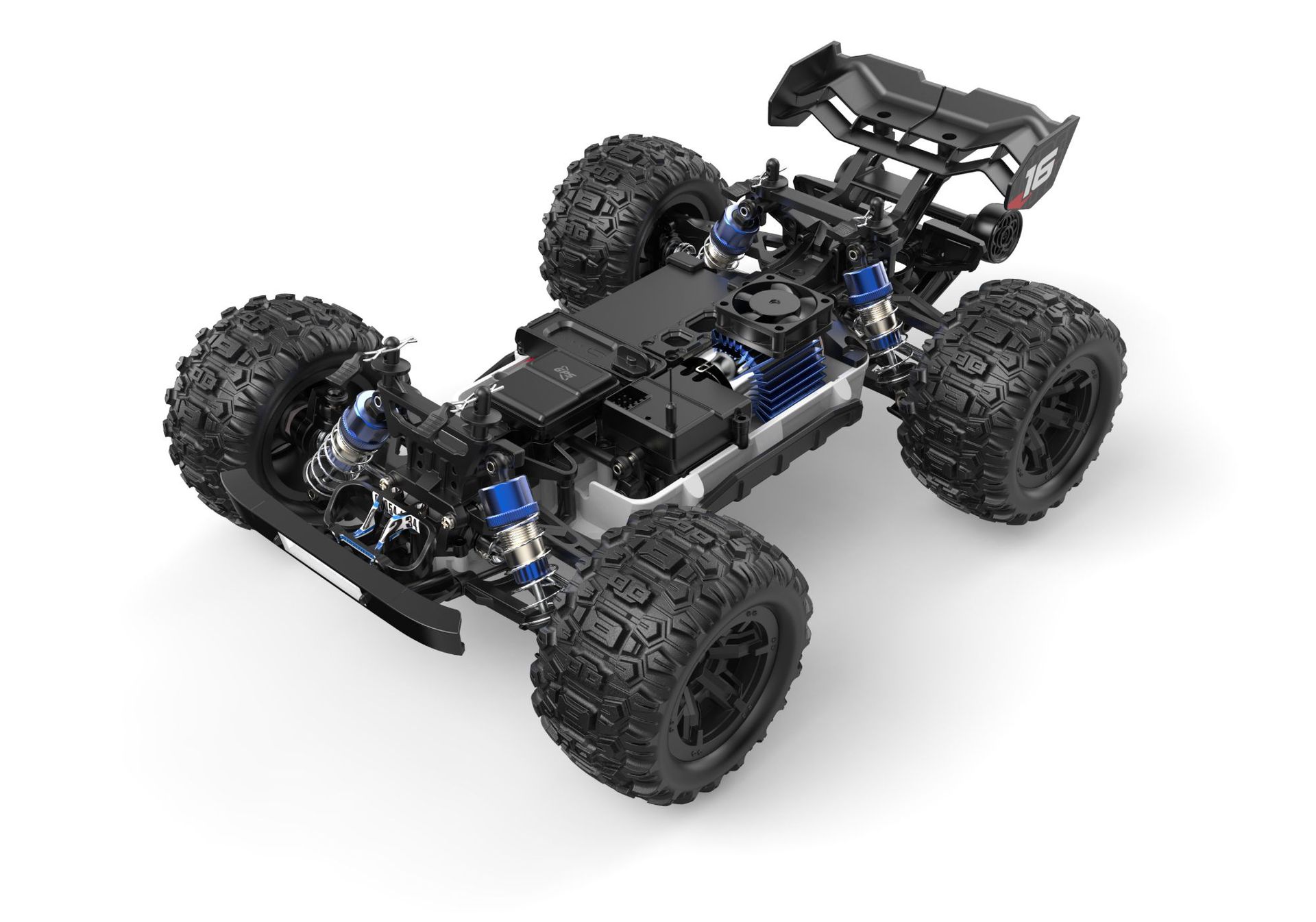 跨境新品1:16美嘉欣遥控高速车专业rc蓝牙gps竞速越野车app操控