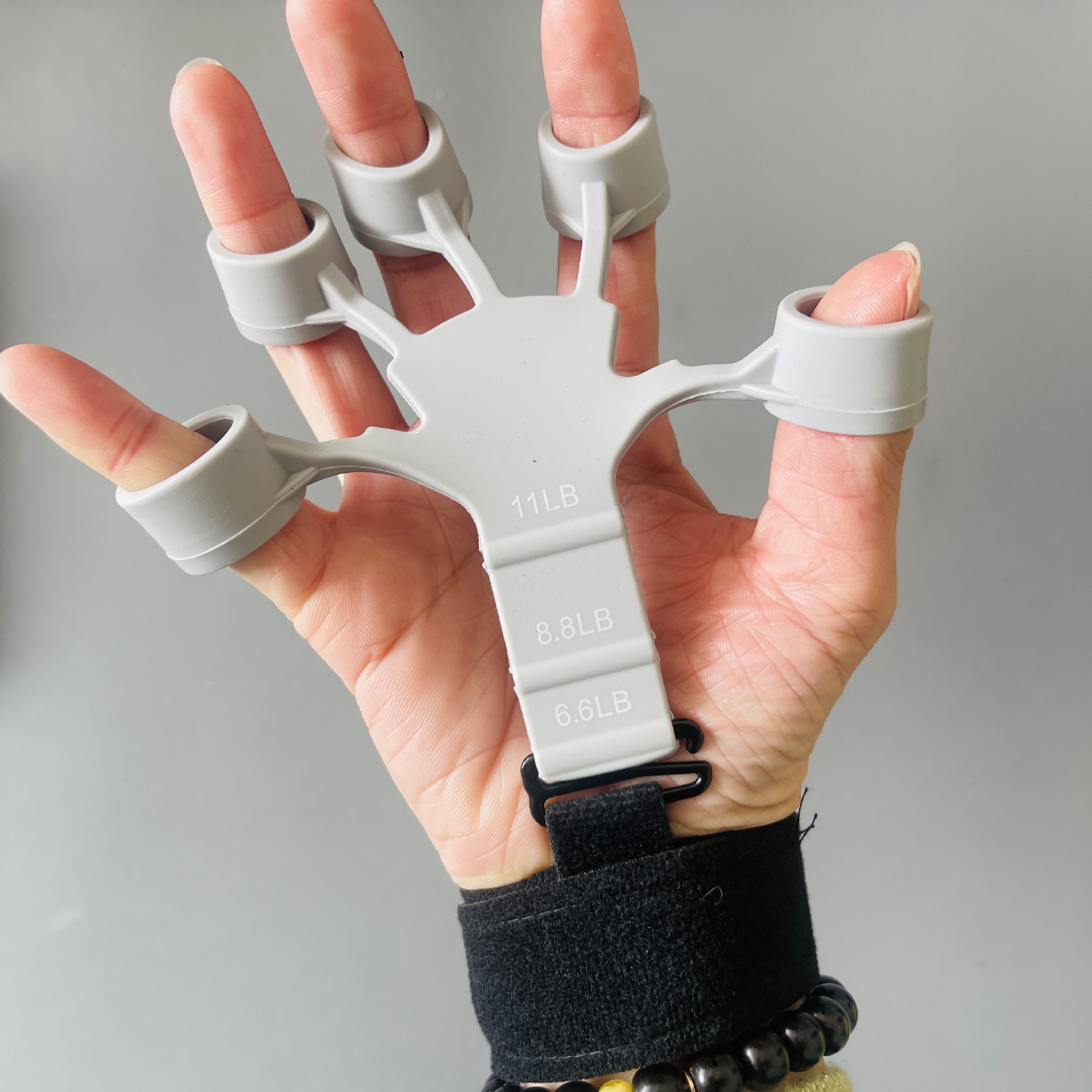 新品手指训练器硅胶锻炼器增强器握力批发亚马逊篮球钢琴康复