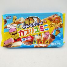 批发日本格力高固力果甜筒冰淇淋雪糕筒87g*12包/箱